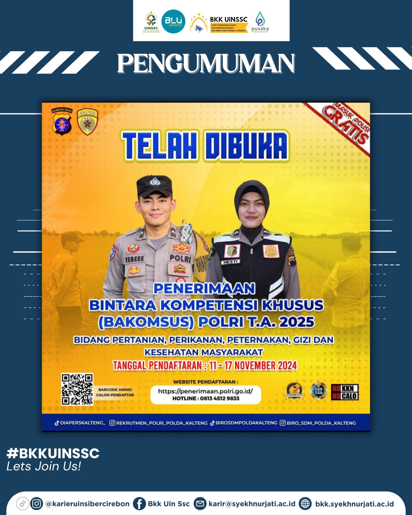 Bintara Kompetensi Khusus di bidang Gizi