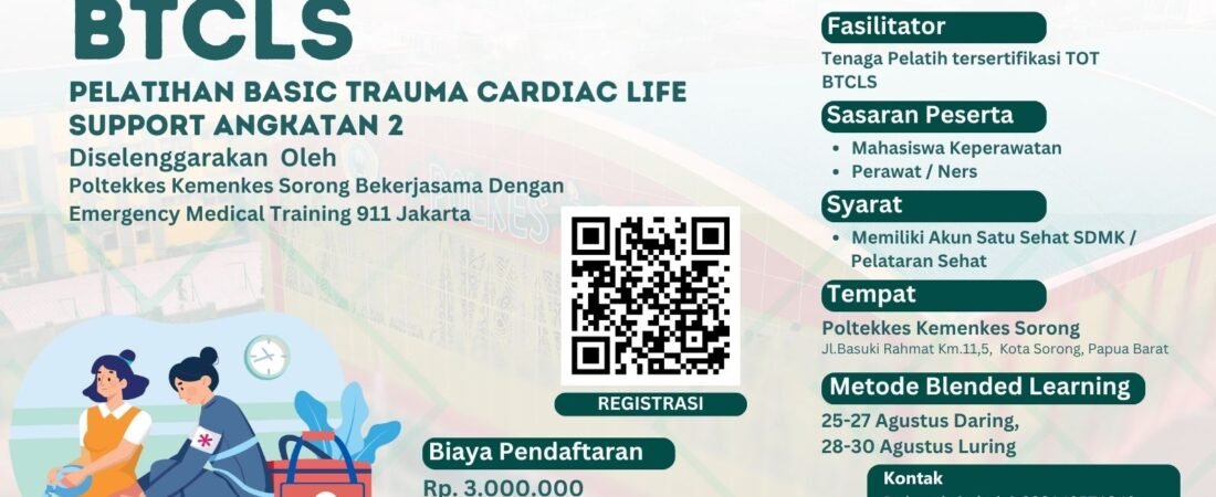Pelatihan Basic Trauma Cardiac Life Support (BTCLS) Angkatan 2